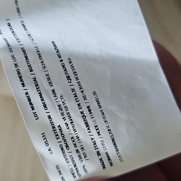 Woolrich merino wool turtle neck ribbed sweater. - Picture 12 of 12